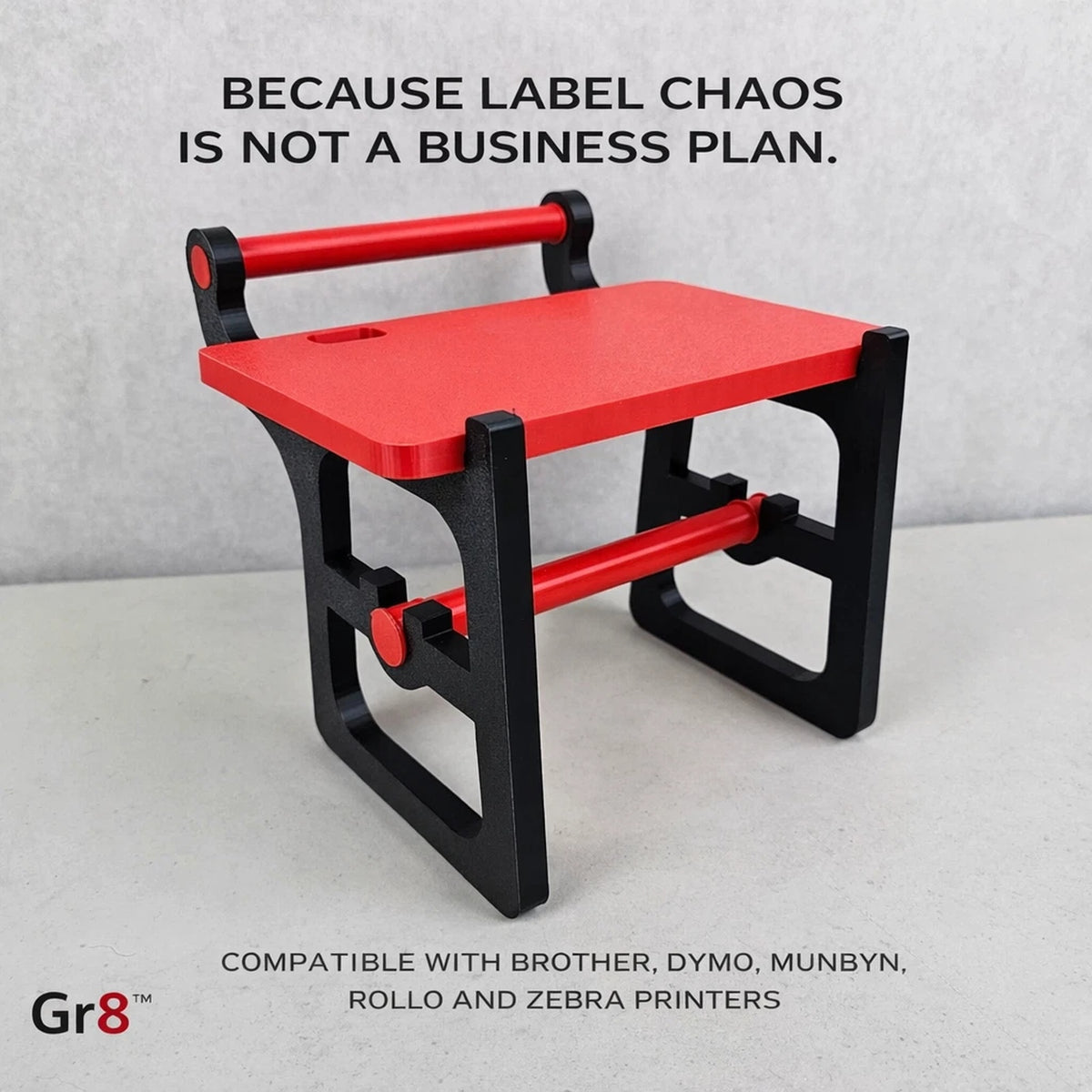 Thermal Label Printer Stand for Dymo, Munbyn, Rollo and Zebra Printers