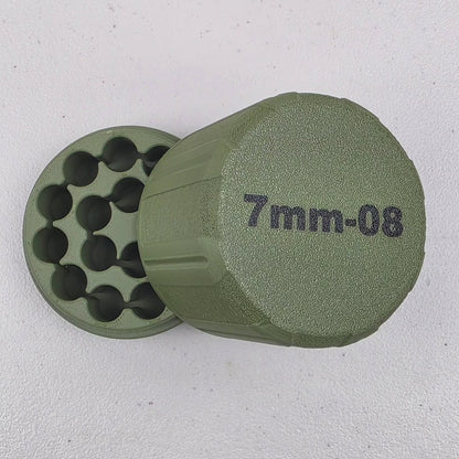 7mm-08 16 Rounds Ammo Storage Box Case Container
